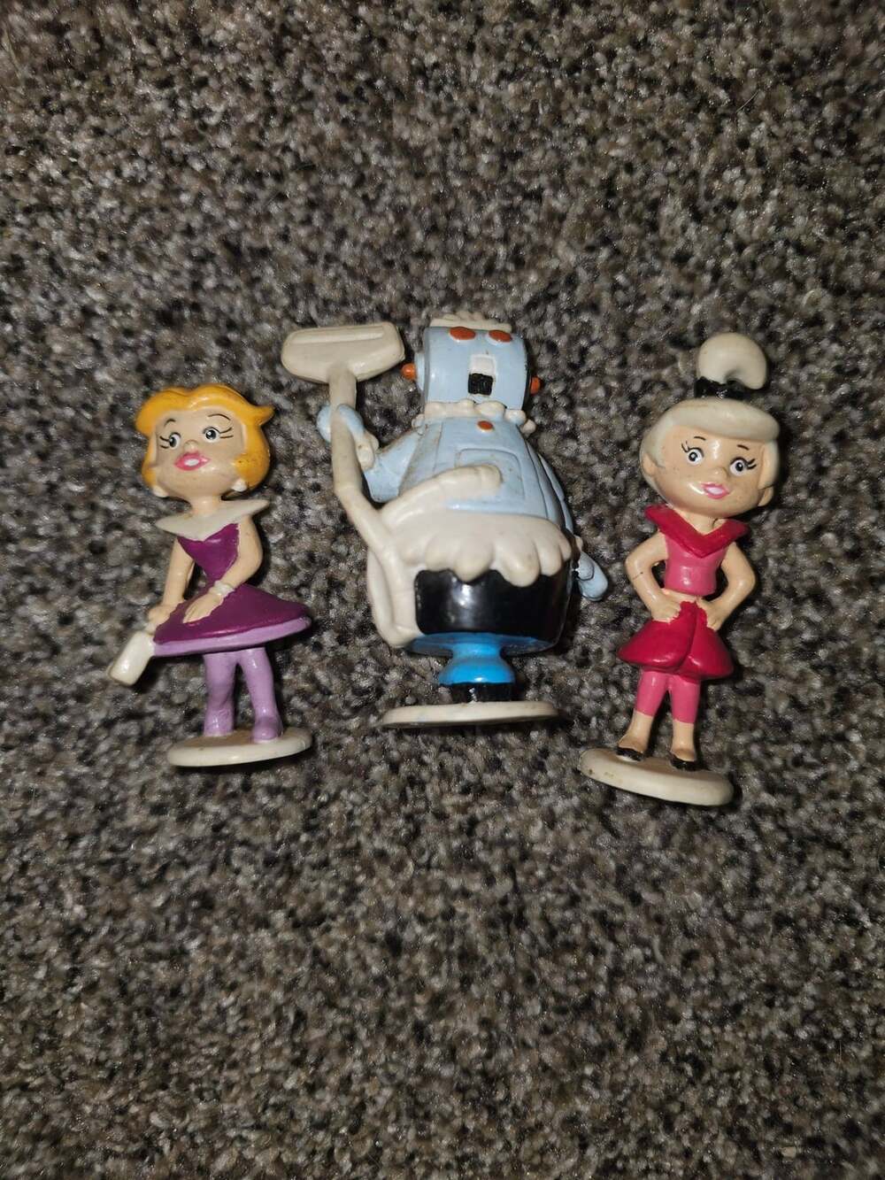 Hanna Barbera Jetsons Figurine Lot Rosie Judy Jane